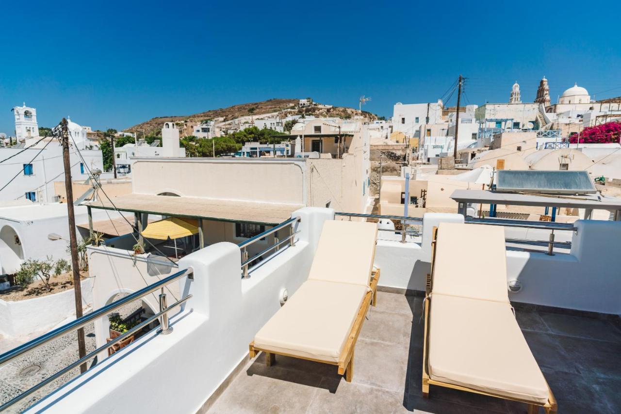 Апартаменты Lux House With Outdoor Jacuzzi And Sea View In Santorini Emporio  Экстерьер фото